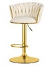 OSKAR Barska stolica MIG bež / zlatna baza 3994_1
