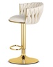 OSKAR Barska stolica MIG bež / zlatna baza 3994_1
