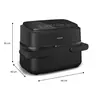 Philips friteza na vruć vazduh NA150/00, 2450 W, 7 l, crna