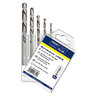 BOHRCRAFT Set spiralnih burgija HSS-G DIN 338 leve Ø4-10 mm, 5 kom