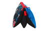 Spiderman wall crawler prazna pernica sa 3 pregrade - plava 42.743.11