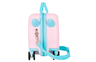 Roll road happy pets dečiji kofer na točkićima - orchid pink 49.910.46