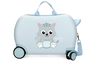 Roll road happy pets dečiji kofer na točkićima - sky blue 49.910.44