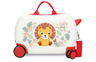 Roll road happy pets dečiji kofer na točkićima - bela/crvena 49.910.48