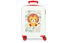 Roll road happy pets dečiji kofer 50 cm - bela/crvena 49.913.48