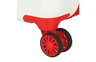 Roll road happy pets dečiji kofer 50 cm - bela/crvena 49.913.48