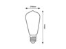 Rabalux LED vlakna Filament-LED 79154