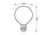 Rabalux LED vlakna Filament-LED 79153