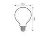 Rabalux LED vlakna Filament-LED 79128