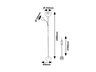 Rabalux Podna lampa Action Pro 74103