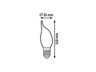 Rabalux LED vlakna Filament-LED 79145
