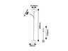 Rabalux Podna lampa Action Pro 74102