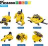 PICASSO TILES SOLARNI UFO ROBOT SET 6 U 1