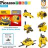 PICASSO TILES SOLARNI UFO ROBOT SET 6 U 1