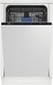 Beko ProSmart inverter ugradna mašina za pranje sudova BDIS161E0Q, LED displej, 11 kompleta, bela