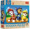 TREF LINE Drvene puzzle Patrolne šape 24 T02656