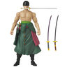 BANDAI One Piece Roronoa Zoro Three Sword figura OP70528