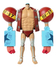 BANDAI One Piece  Franky figura OP69386