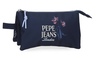 Pepe jeans lenay prazna pernica sa 3 pregrade - teget 61.243.42