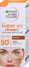 Garnier Ambre Solaire dnevni fluid protiv tamnih fleka sa vitaminom C* i sa veoma visokom zaštitom SPF 50+