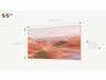 TCL QLED TV 55" 55A300W, 4K UHD, 144Hz, Matte Screen, "Ai" Art, Google TV