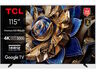 TCL Max QD Mini-LED TV 115", 4K Ultra HD, 144Hz, Google TV