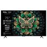 TCL QLED-Mini LED TV 75" 75C6K, 4K UHD, 144Hz, Google TV