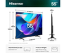Hisense LED TV 55" 55A6S, 4K UHD LED, Smart TV, VIDAA Smart OS, Dolby Vision, Wide Color Gamut