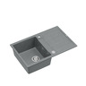 Quadron MORGAN 111 GraniteQ,ugr Sudopera 1 posuda srebrna HB8203U5-BS_P2O