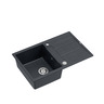 Quadron MORGAN 111 GraniteQ, ugr Sudopera 1 posuda crna/steel HB8203U8-BS_P2O