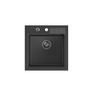Quadron PETER 110 GraniteQ,ugr Sudopera 1 kada- black dotted/steel HCQP5052CZK