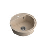 Quadron JOHNNY 210 GraniteQ,ugr Sudopera 1 kada,river sand/steel HCQC5151BEZK