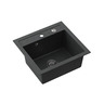 Quadron JOHNNY 110 GraniteQ, ugradni Sudopera s 1 posudom crna HCQJ5047CZK