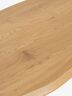 Stočić VELORA 70x120 natur hrast boja/crna