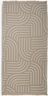 Peškir za plažu VELORA jacquard 80x160cm boja peska