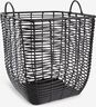 VELORA Korpa W37xL37xH39cm crna