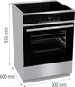 Gorenje električni šporet GEITS6E71PBG