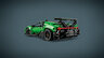 LEGO Zeleni Bugatti Chiron Pur Sport hiperautomobil 42241
