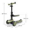 KINDERKRAFT TROTINET HALLEY 2 GRASSLAND GREEN KRHALL02GRE0000