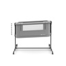 KINDERKRAFT KOLEVKA NESTE GROW 2 DARK GREY KLNEEGR2DGR0000