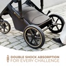Kinderkraft kolica PRIME 2 3u1 MINK PRO SHADOW GREY KSPRIM02GRY300I