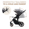 Kinderkraft kolica PRIME 2 3u1 MINK PRO SHADOW GREY KSPRIM02GRY300I