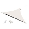 MULTIGARDEN Trostrano suncobran jedro 3×3×3 m, vodootporno, bež - 19190B BEIGE