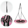 ECO TOYS Baštenska ljuljaška 100 cm, roze - BOC100 PINK
