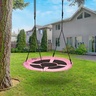 ECO TOYS Baštenska ljuljaška 100 cm, roze - BOC100 PINK