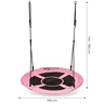 ECO TOYS Baštenska ljuljaška 100 cm, roze - BOC100 PINK