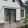 MULTIGARDEN Nadstrešnica za ulazna vrata 113 × 80 cm sa UV zaštitom – AW-080