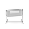 KINDERKRAFT KOLEVKA NESTE GROW 2 LIGHT GREY KLNEEGR2LGR0000
