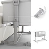 KINDERKRAFT KOLEVKA NESTE GROW 2 LIGHT GREY KLNEEGR2LGR0000
