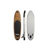SUP daska na naduvavanje 315x76x15 cm boja drveta R0258